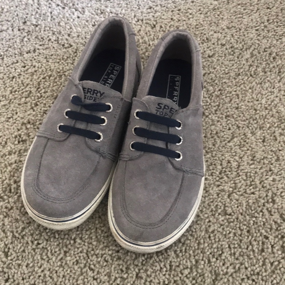 Suede speedy topsiders